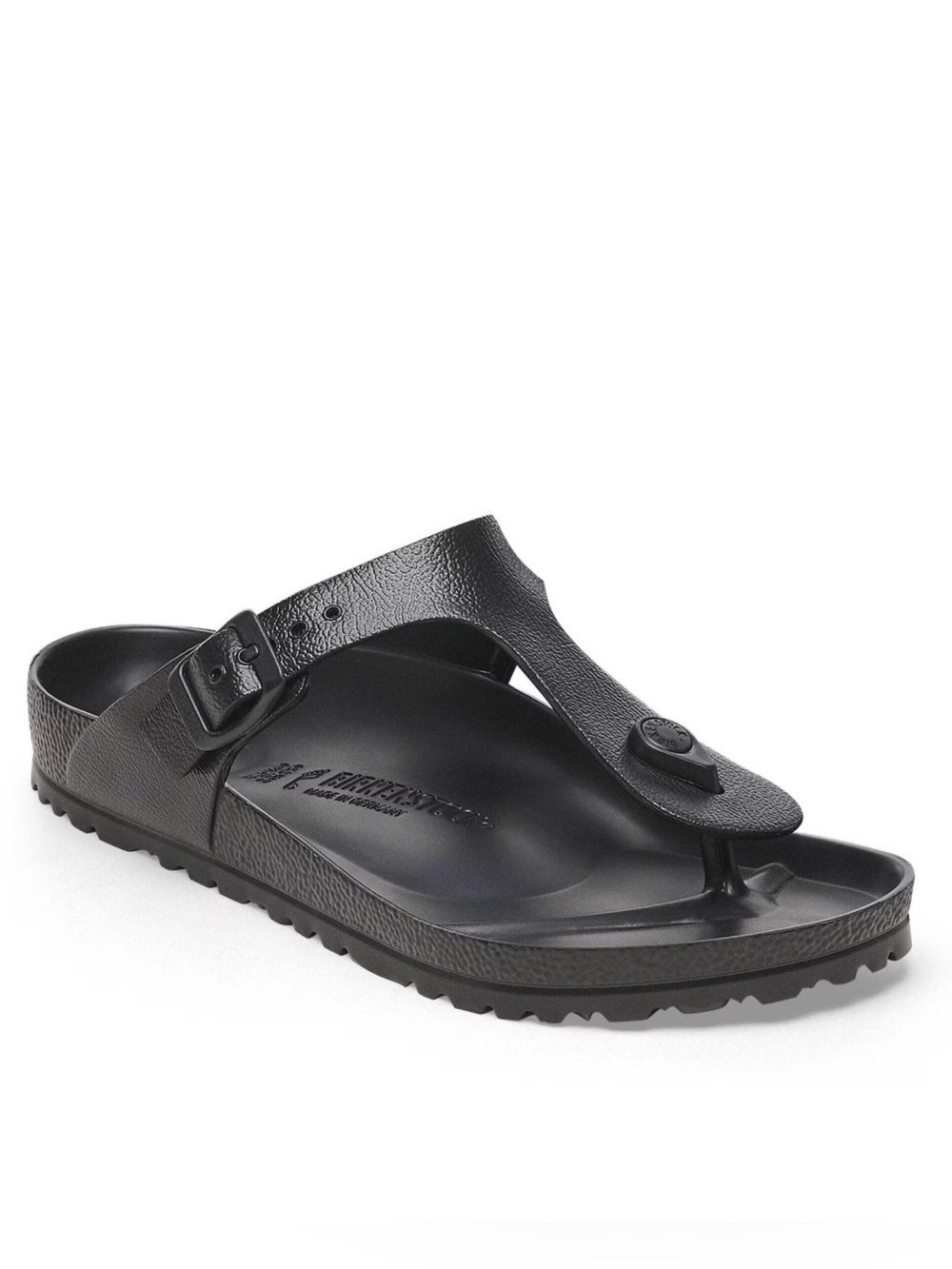 Birkenstock Gizeh Essentials Black EVA Thong Sandals for Men Size 11 - Picture 2 of 11